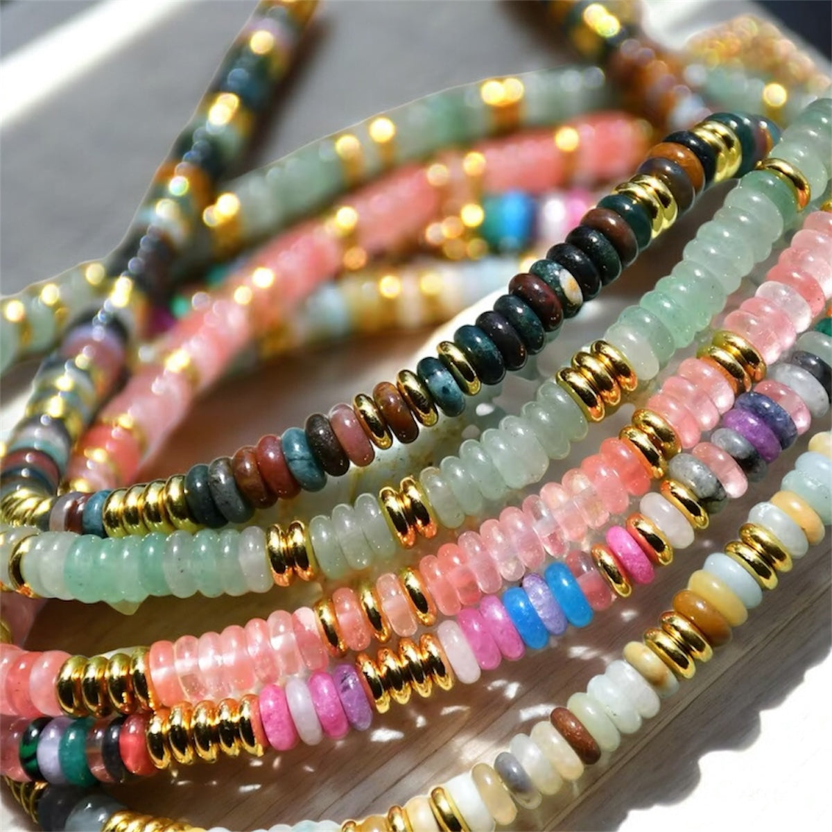 Natural Stone | 39 + 5cm Necklace | Precio de introducción