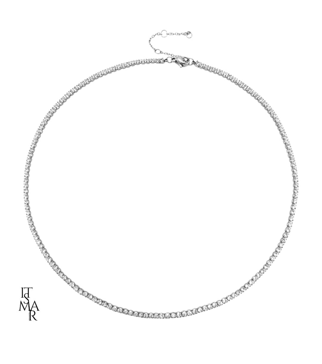 Tennis Necklace | 2mm