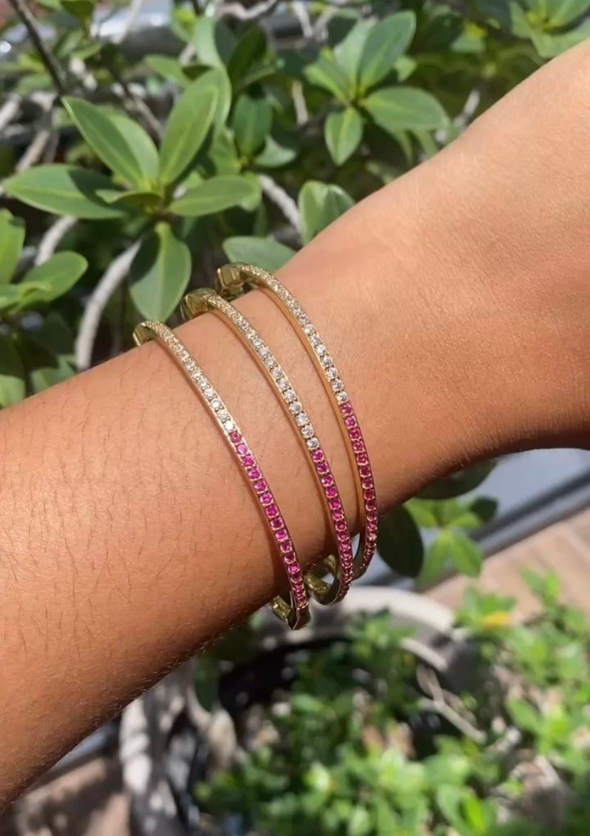 60mm - Skinny Tennis Bangle