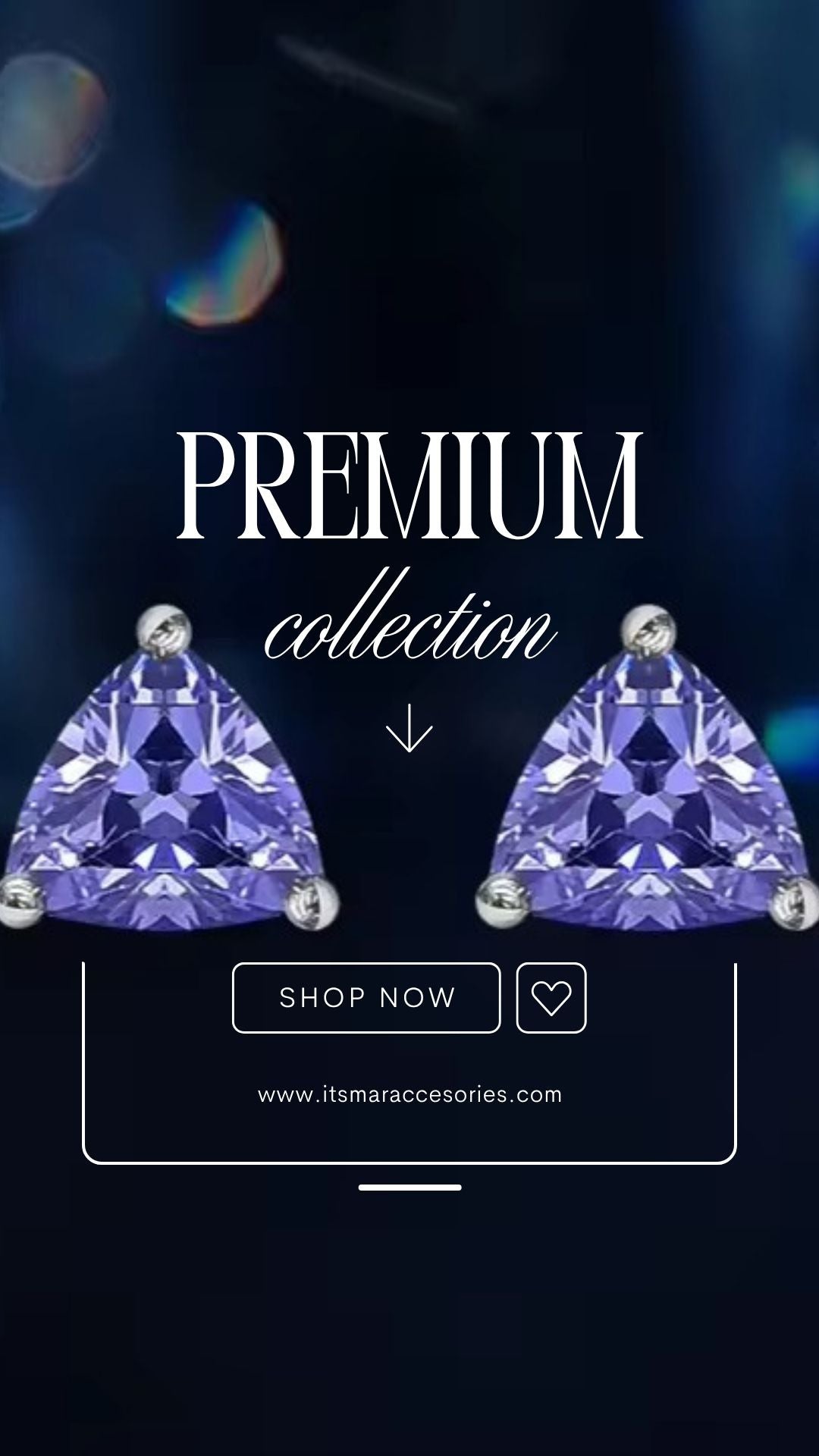 Tanzanita Studs - Plata 925