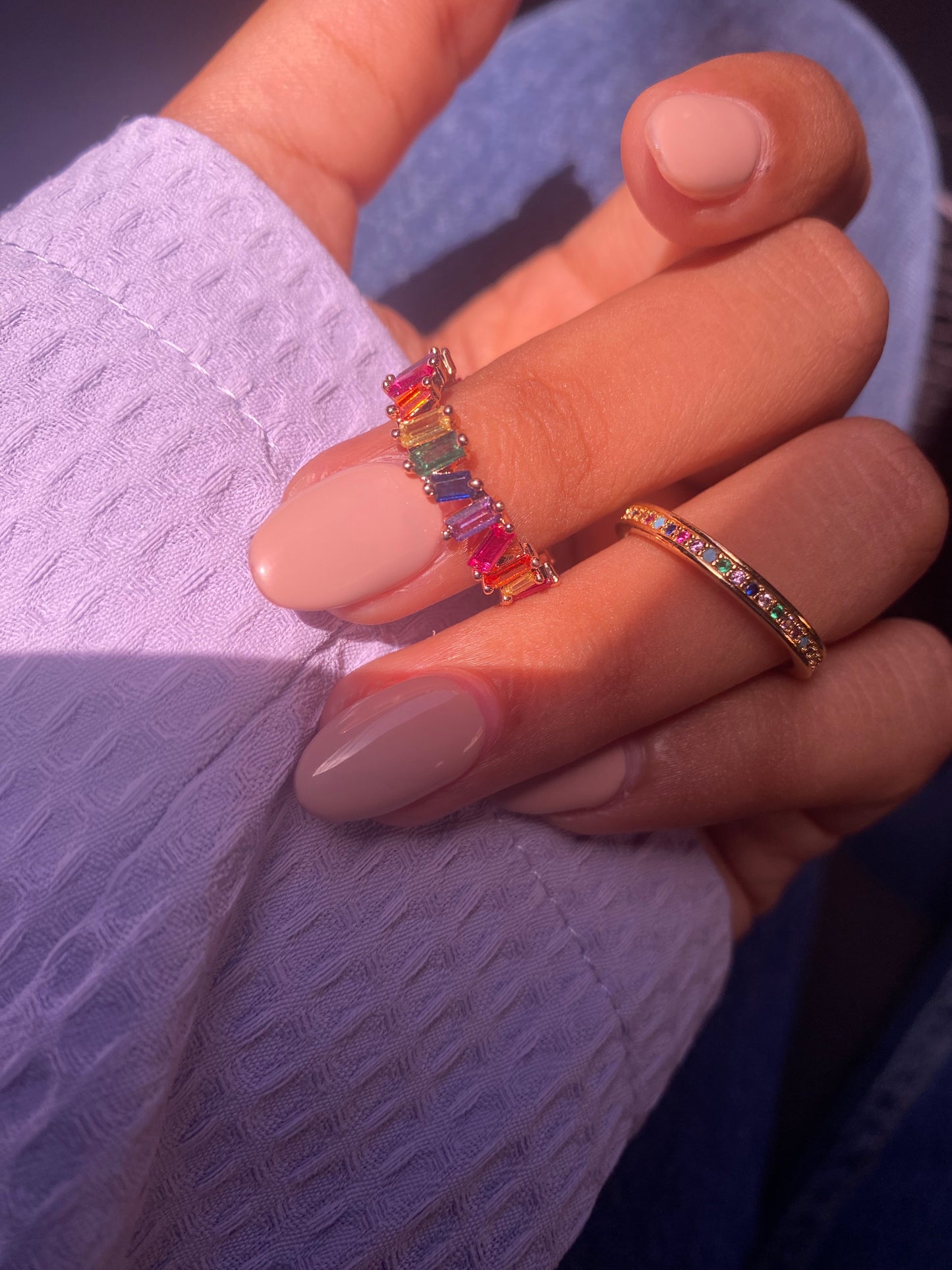 Anillo Mini zirconia