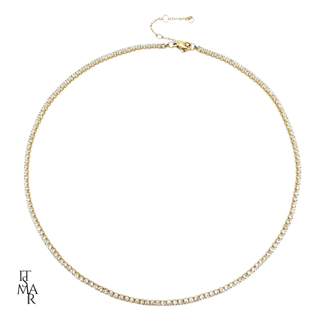Tennis Necklace | 2mm