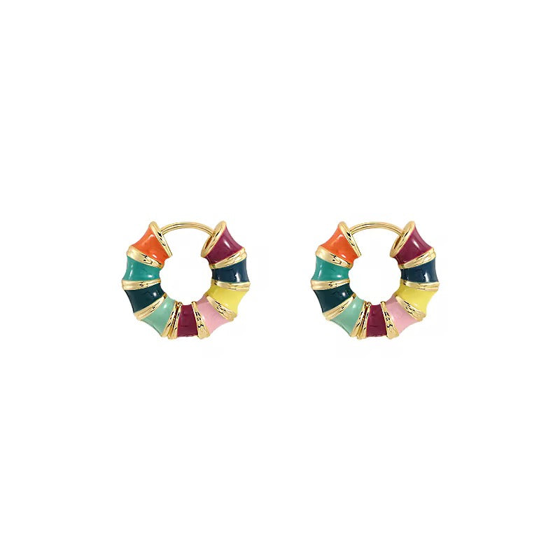 Colorfully Hoops