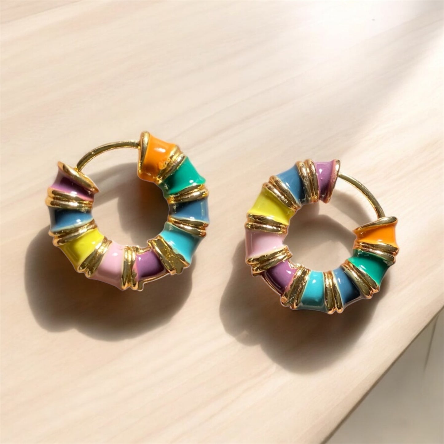 Colorfully Hoops