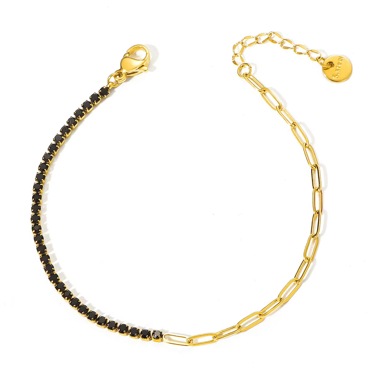 Pulsera Tennis/Paper clip
