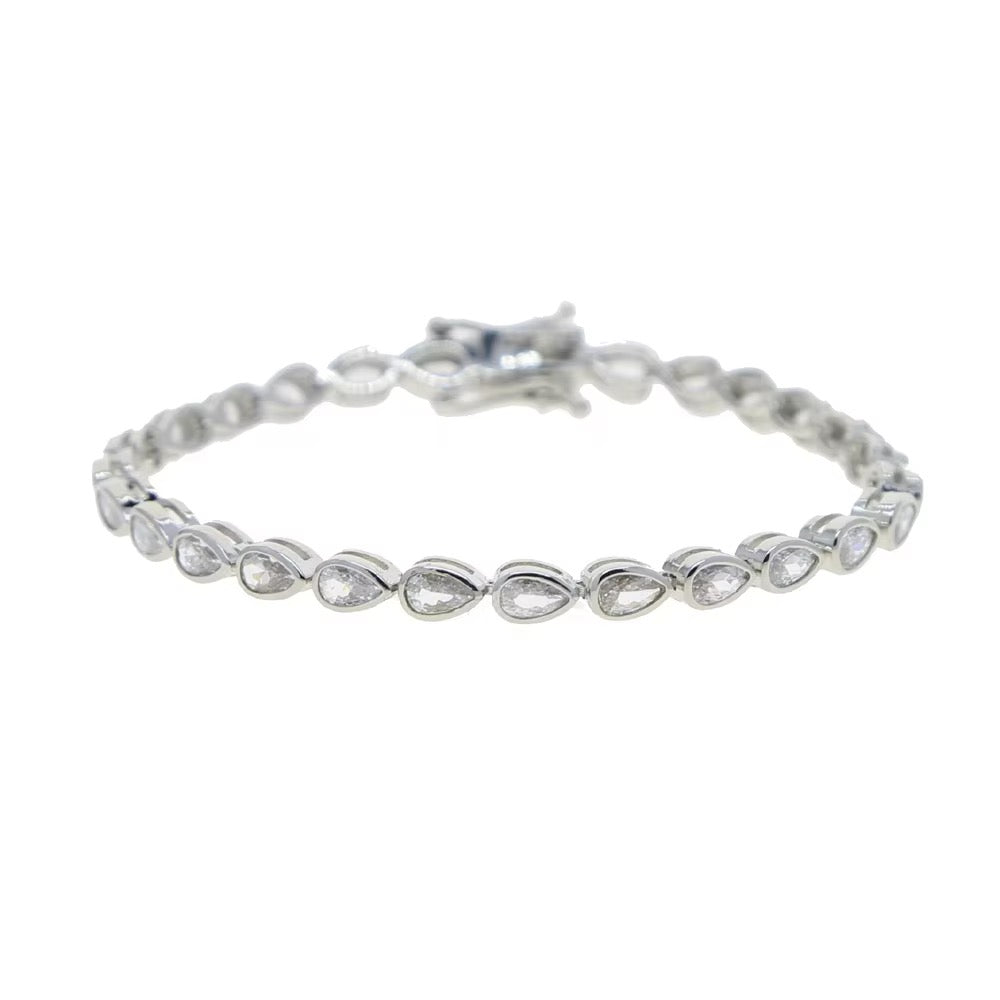 Bezel Tennis Bracelet | Drops