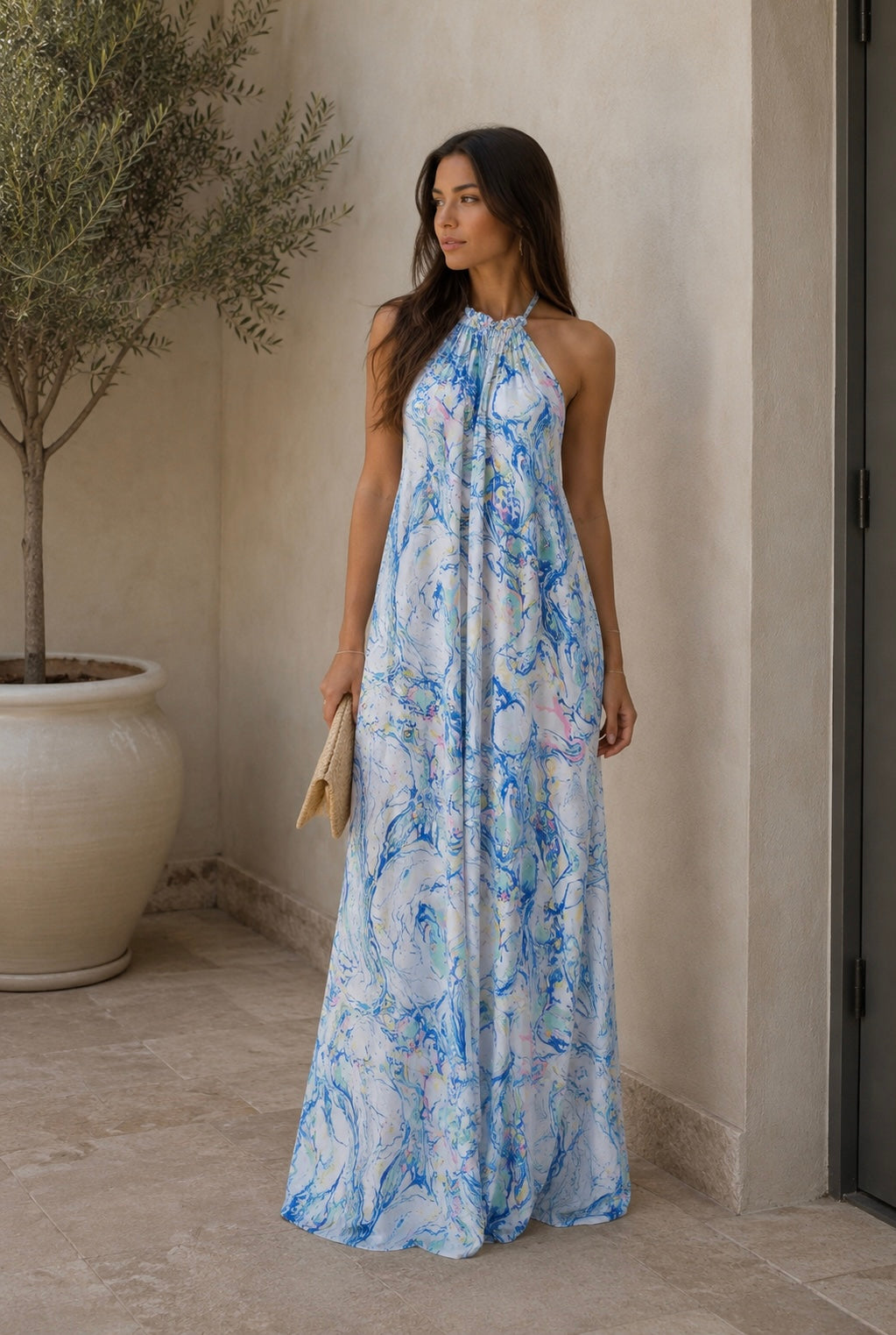 Blue Maxi Dress