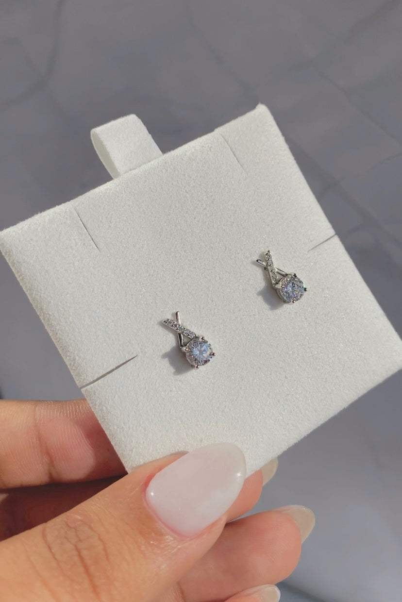 Luna Studs | Plata 925
