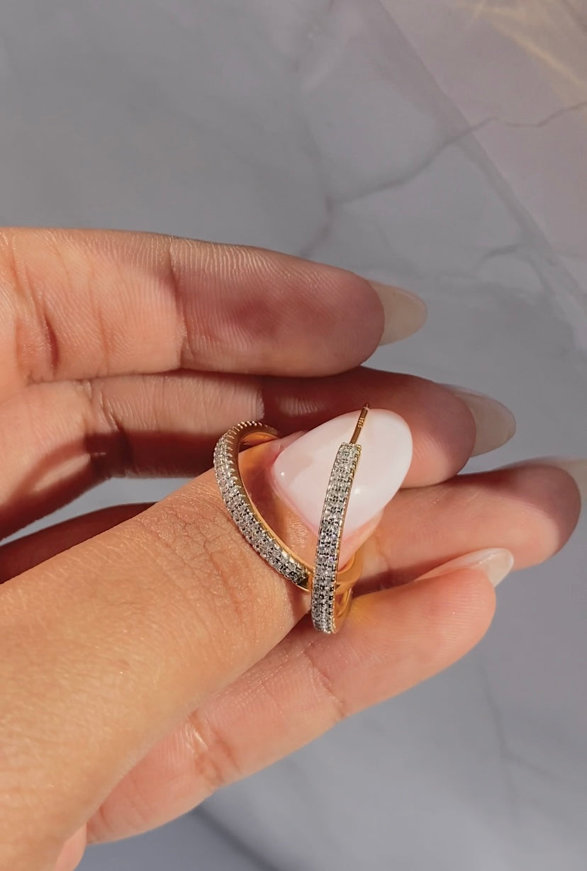 Fine Shine Hoops | Plata 925