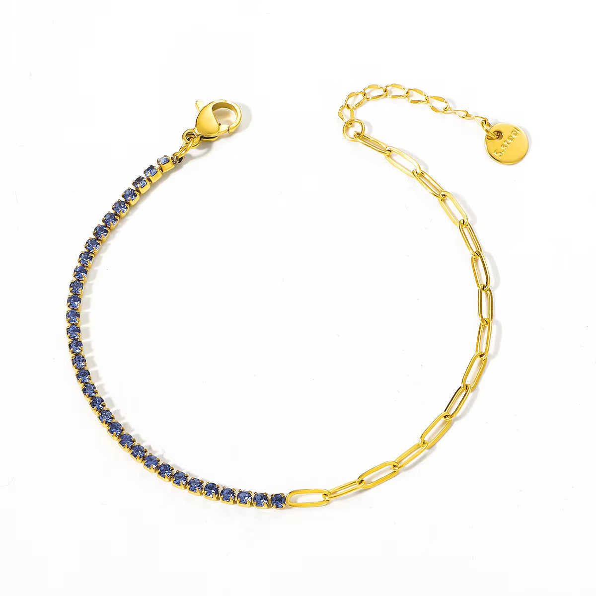 Pulsera Tennis/Paper clip