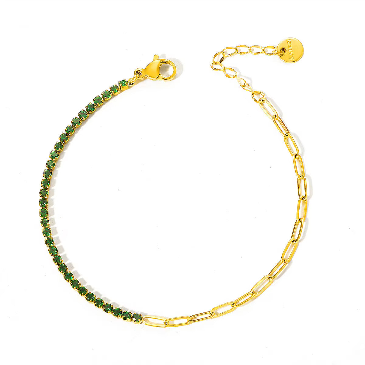Pulsera Tennis/Paper clip