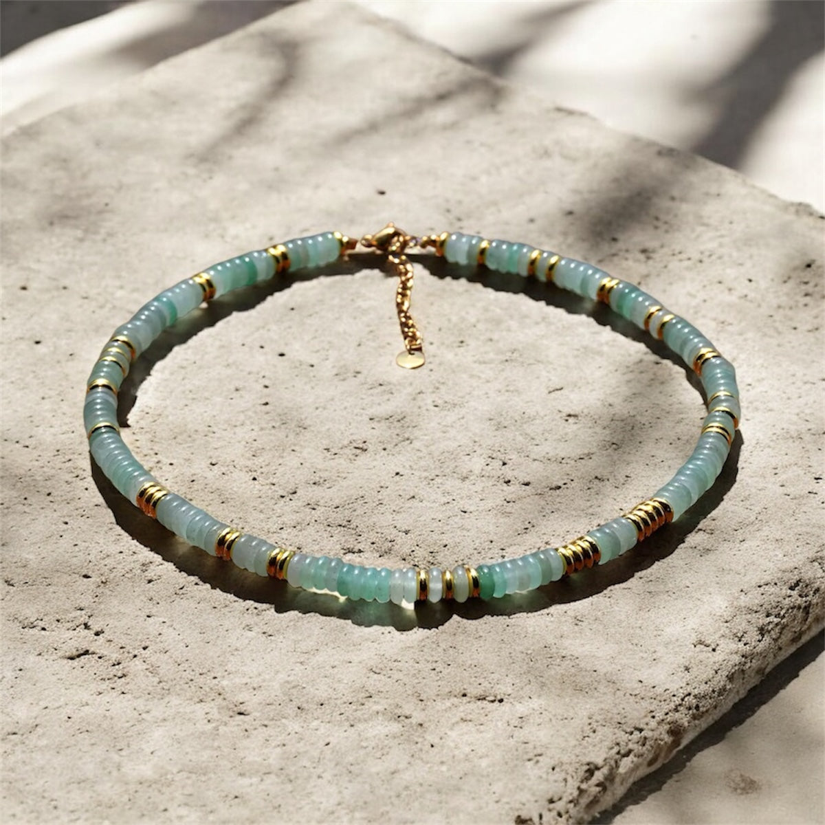 Natural Stone | 39 + 5cm Necklace | Precio de introducción